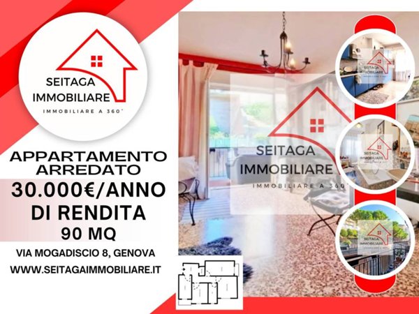 appartamento in vendita a Genova in zona Molassana