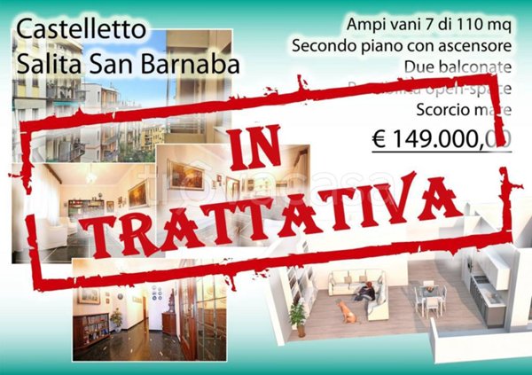 appartamento in vendita a Genova in zona Castelletto