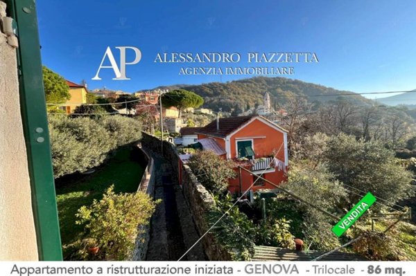 appartamento in vendita a Genova in zona Molassana