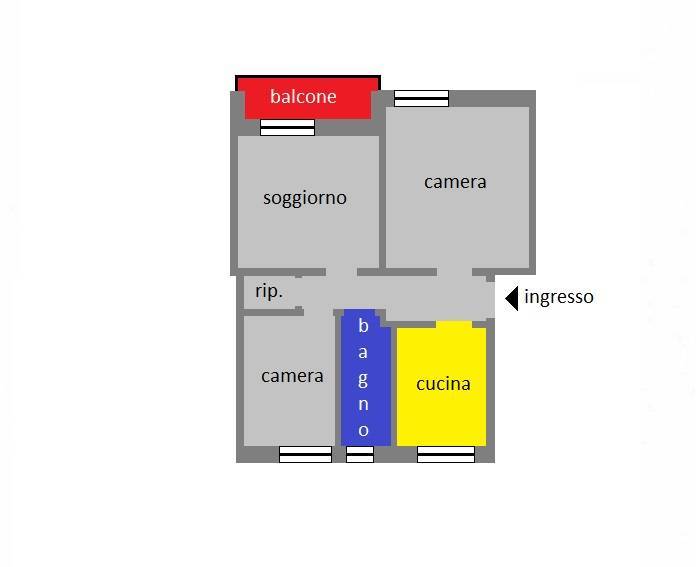 appartamento in vendita a Genova in zona Lagaccio / Granarolo