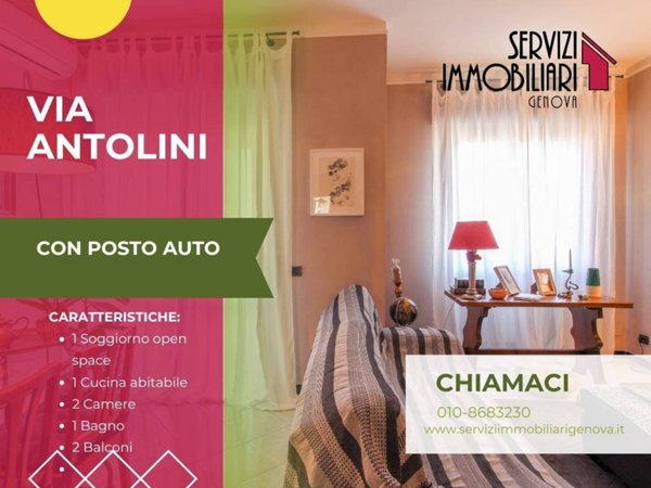 appartamento in vendita a Genova in zona San Fruttuoso