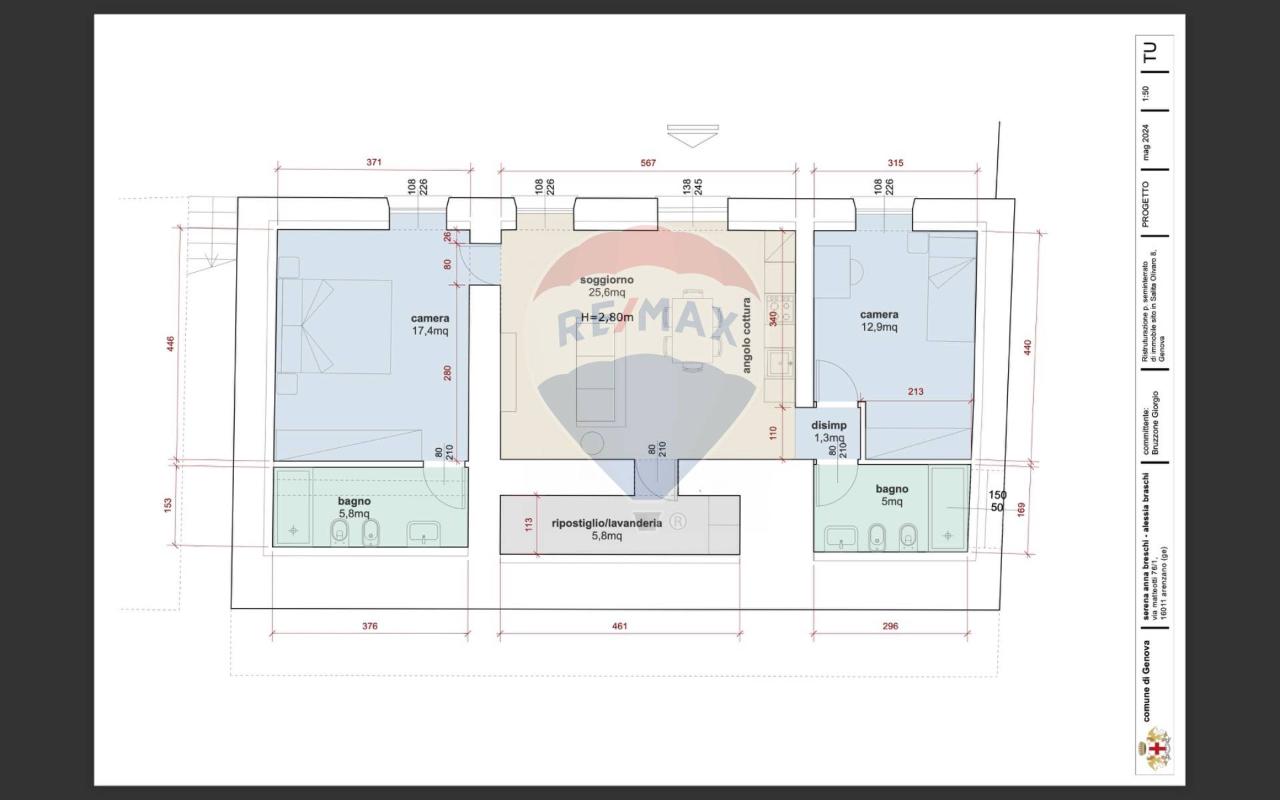 appartamento in vendita a Genova in zona Sestri Ponente