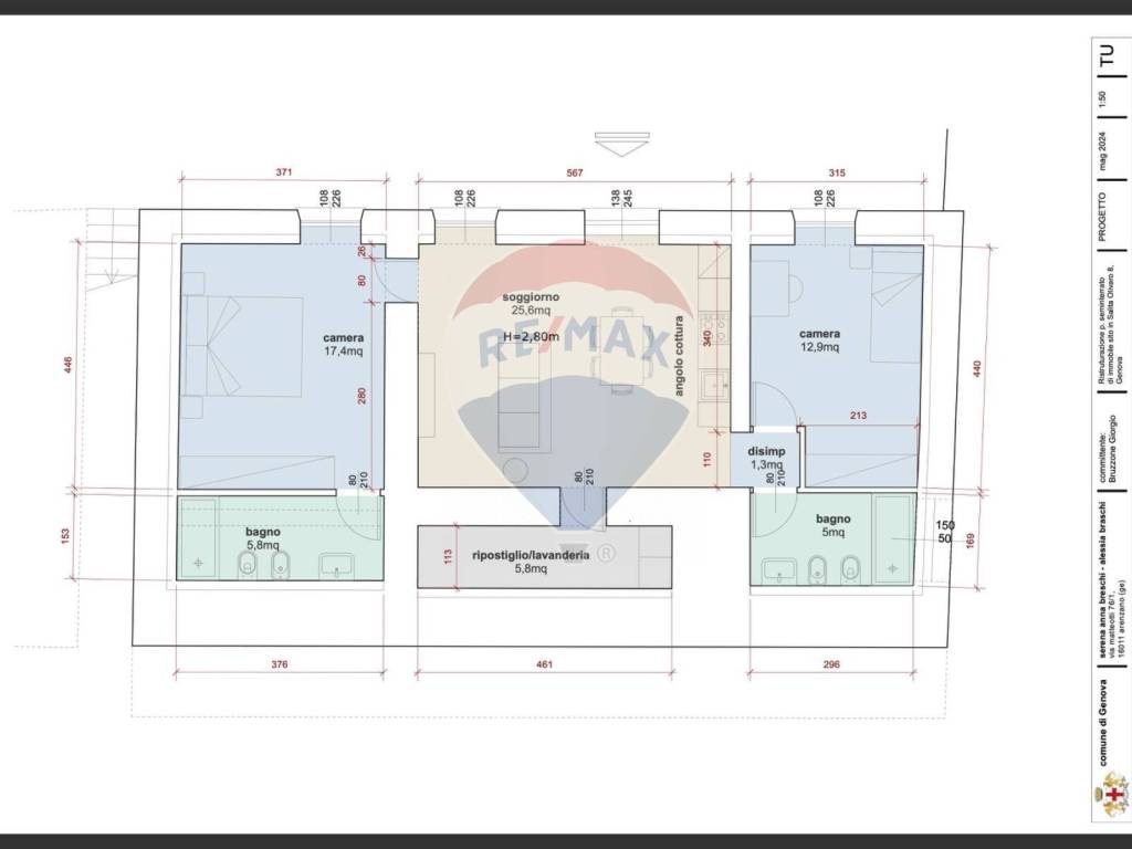 appartamento in vendita a Genova in zona Sestri Ponente