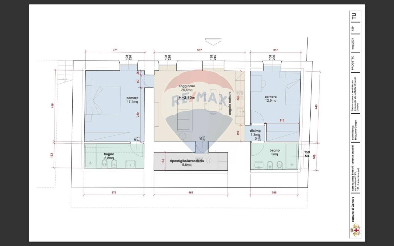 appartamento in vendita a Genova in zona Sestri Ponente
