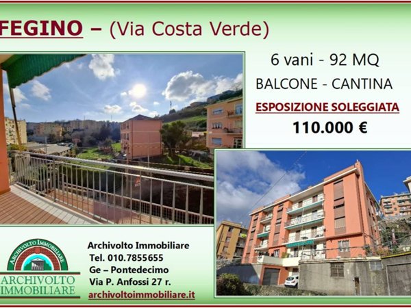 appartamento in vendita a Genova in zona Borzoli