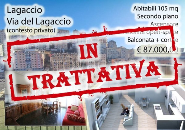 appartamento in vendita a Genova in zona Lagaccio / Granarolo
