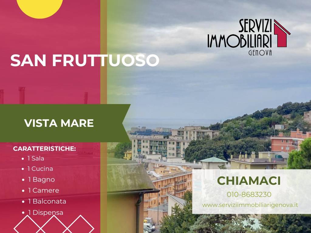 appartamento in vendita a Genova in zona San Fruttuoso