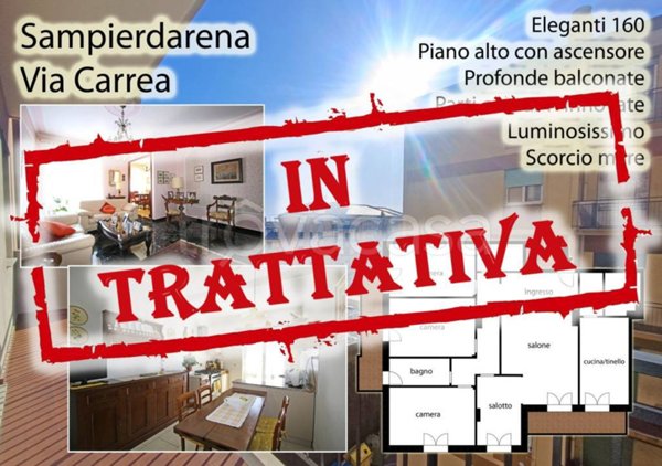 appartamento in vendita a Genova in zona Sampierdarena