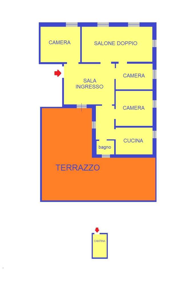appartamento in vendita a Genova in zona Sestri Ponente