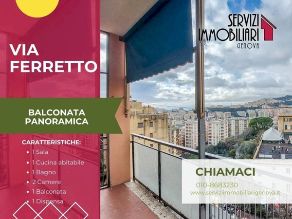 appartamento in vendita a Genova in zona San Fruttuoso
