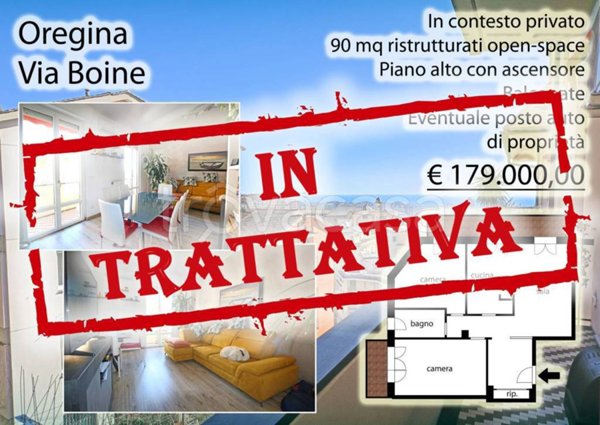 appartamento in vendita a Genova in zona Oregina