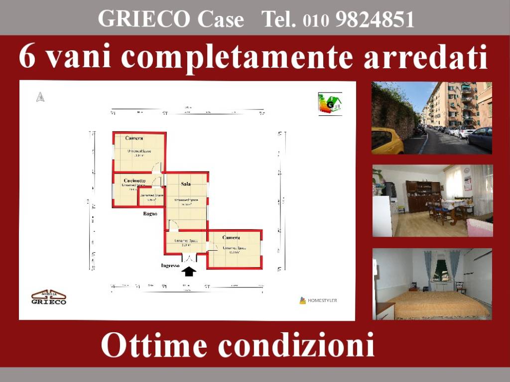 appartamento in vendita a Genova in zona Marassi