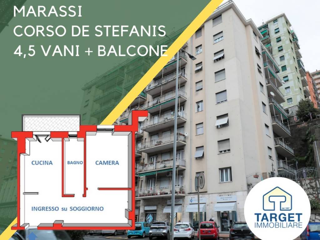 appartamento in vendita a Genova in zona Marassi