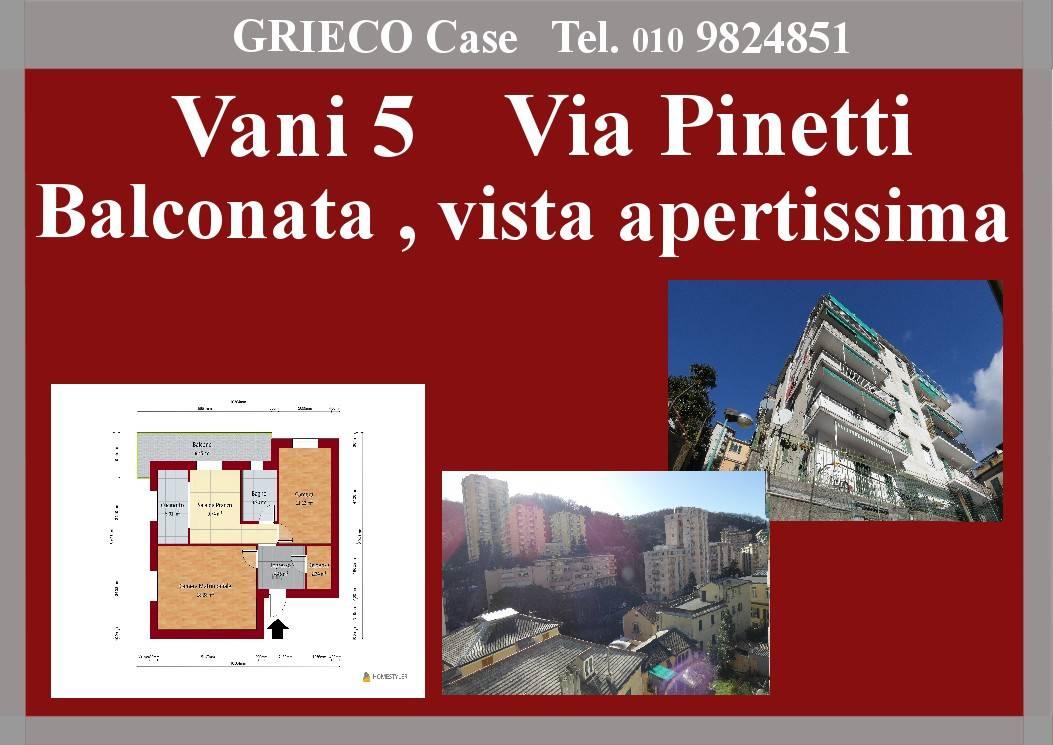 appartamento in vendita a Genova in zona Quezzi