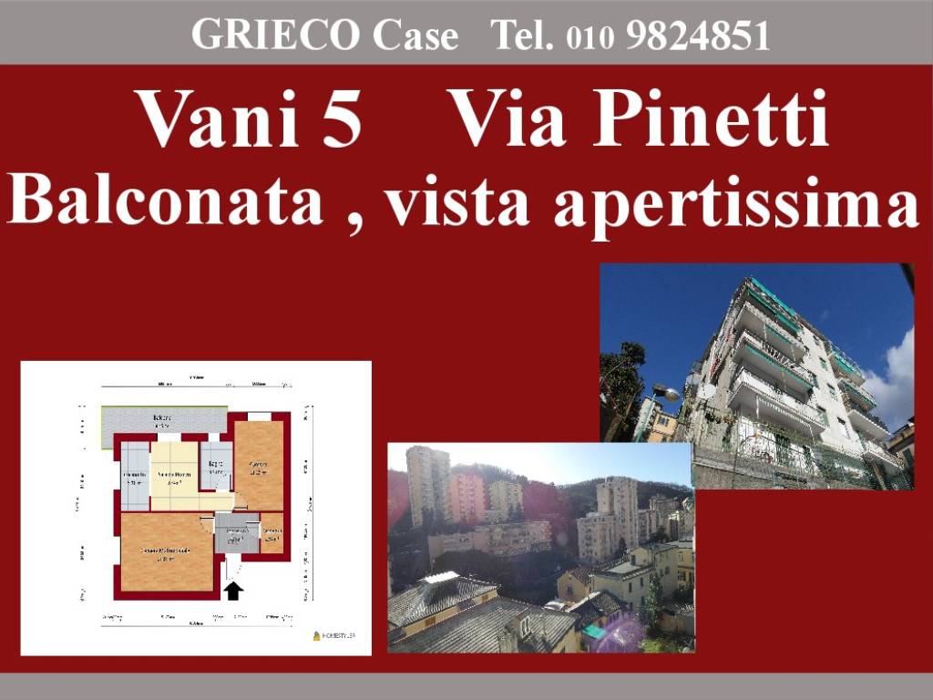 appartamento in vendita a Genova in zona Quezzi