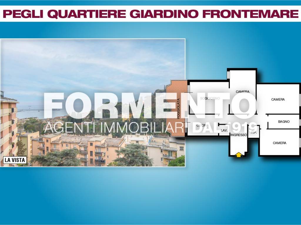 appartamento in vendita a Genova in zona Pegli