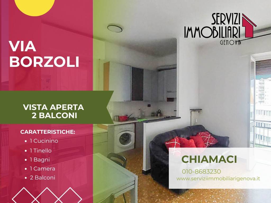 appartamento in vendita a Genova in zona Sestri Ponente