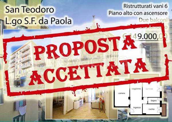 appartamento in vendita a Genova in zona San Teodoro