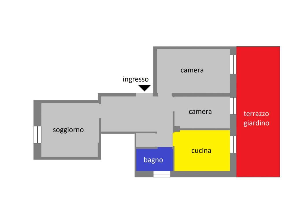 appartamento in vendita a Genova in zona Oregina