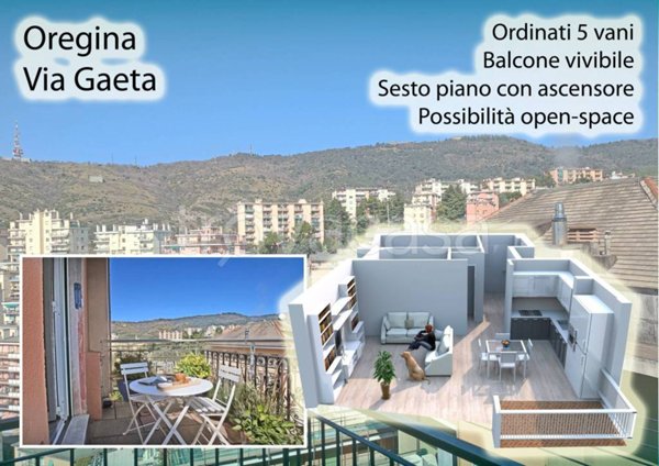 appartamento in vendita a Genova in zona Oregina