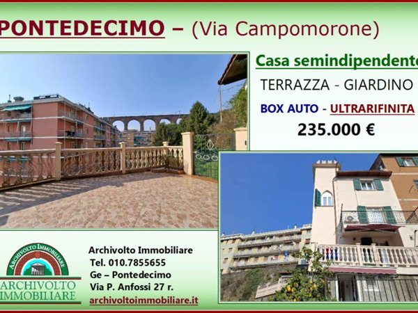 casa indipendente in vendita a Genova in zona Pontedecimo