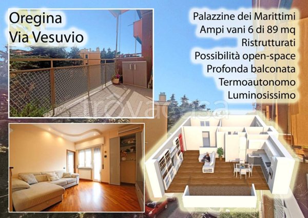 appartamento in vendita a Genova in zona Oregina