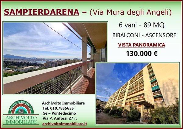 appartamento in vendita a Genova in zona San Teodoro