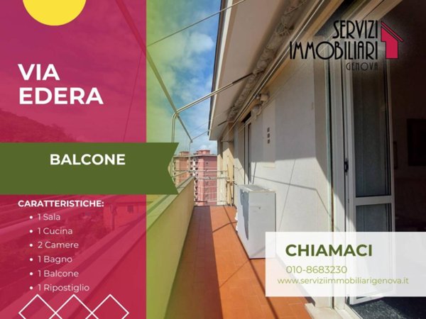 appartamento in vendita a Genova in zona Quezzi