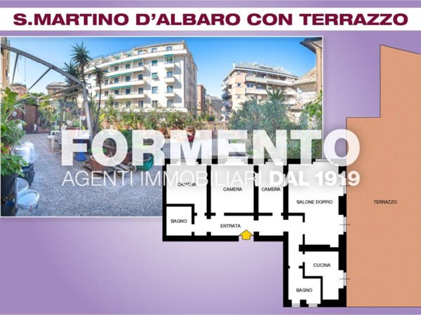 appartamento in vendita a Genova in zona Sturla