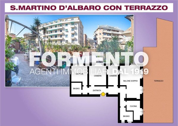appartamento in vendita a Genova in zona Sturla