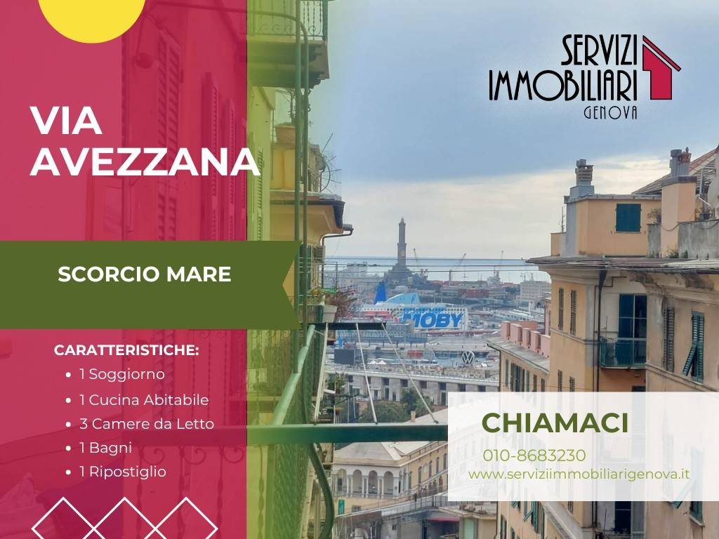 appartamento in vendita a Genova in zona Lagaccio / Granarolo