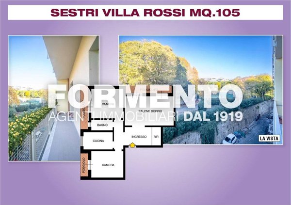 appartamento in vendita a Genova in zona Sestri Ponente