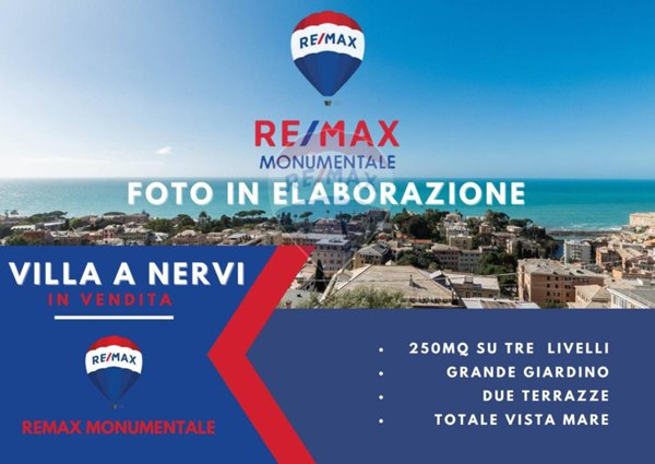 casa indipendente in vendita a Genova in zona Nervi