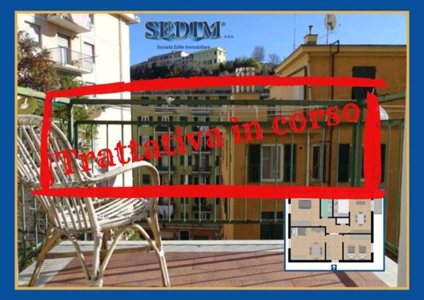 appartamento in vendita a Genova in zona Sampierdarena