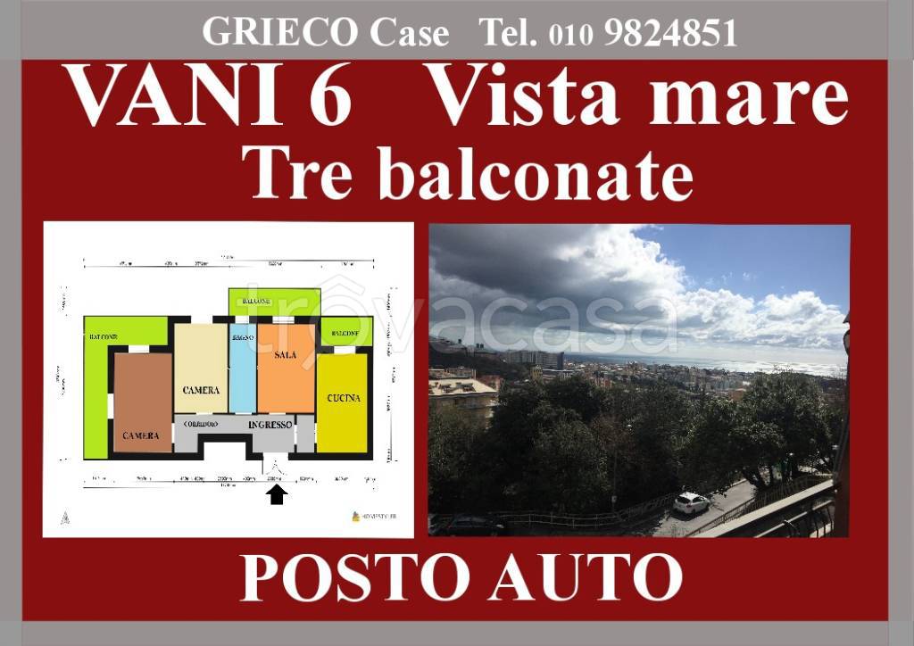 appartamento in vendita a Genova in zona San Fruttuoso