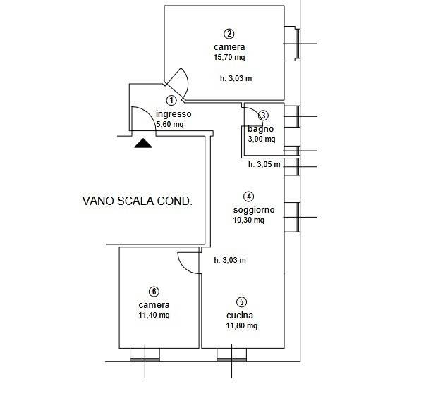 appartamento in vendita a Genova
