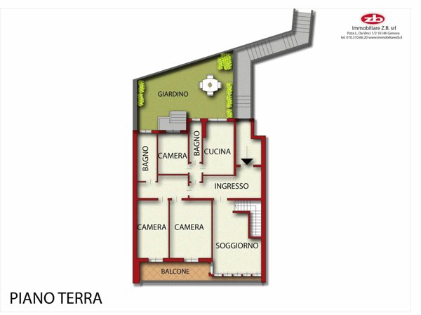 appartamento in vendita a Genova in zona Nervi