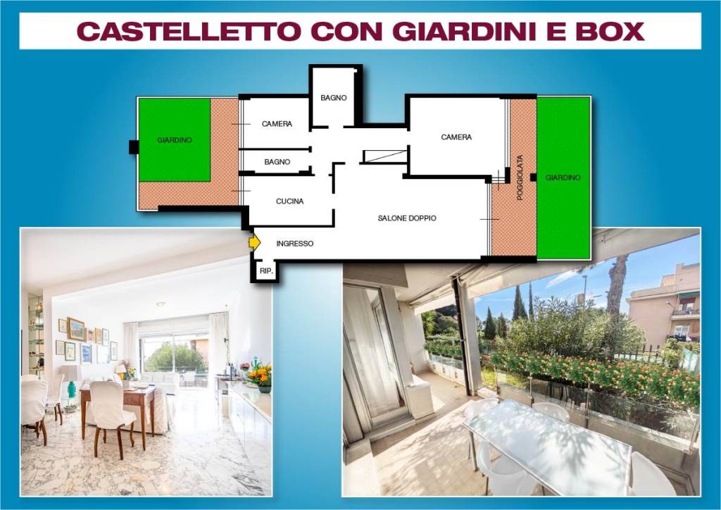 appartamento in vendita a Genova in zona Castelletto