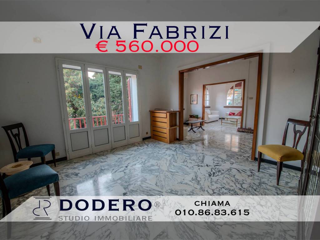 appartamento in vendita a Genova in zona Nervi