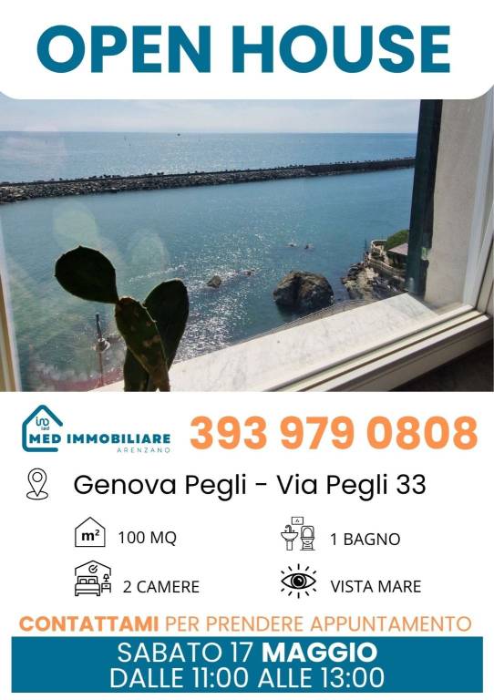appartamento in vendita a Genova in zona Pegli
