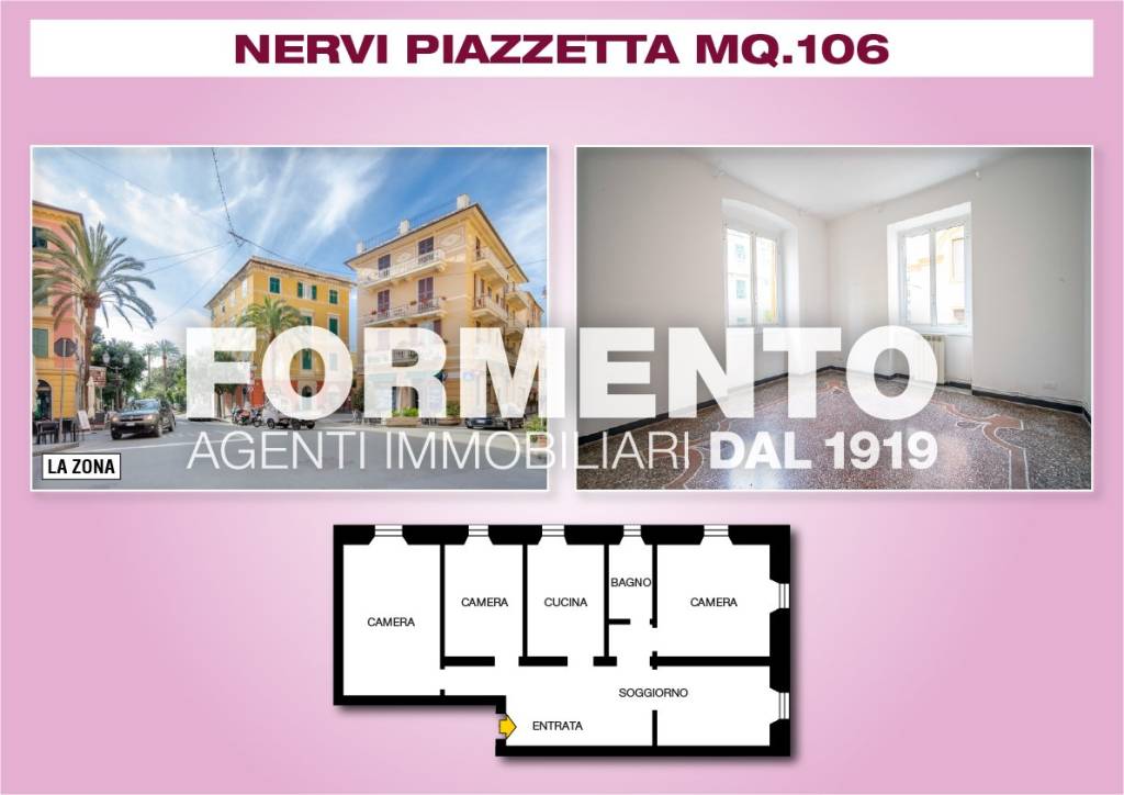 appartamento in vendita a Genova in zona Nervi