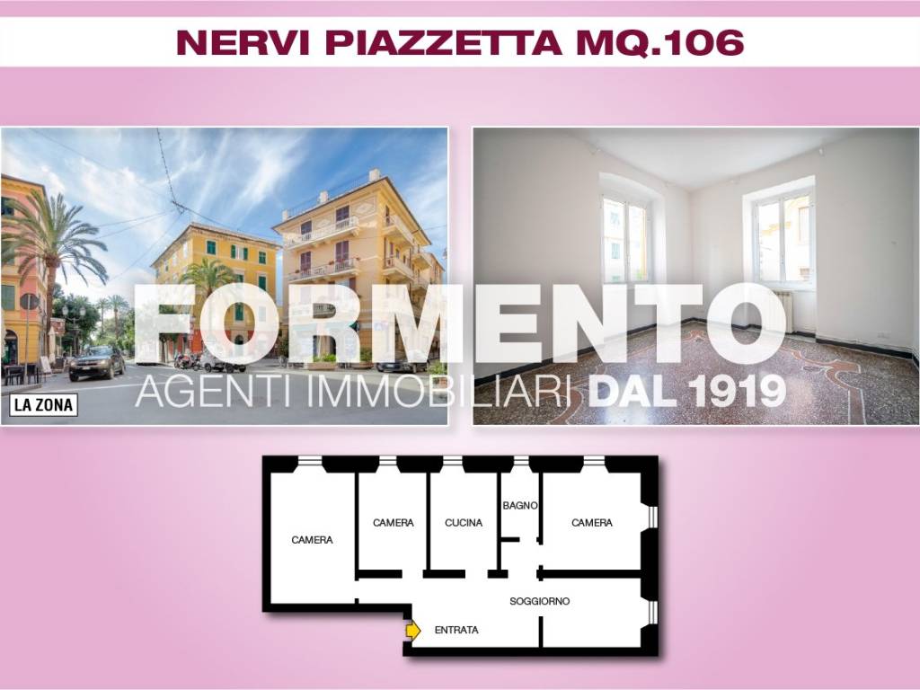 appartamento in vendita a Genova in zona Nervi
