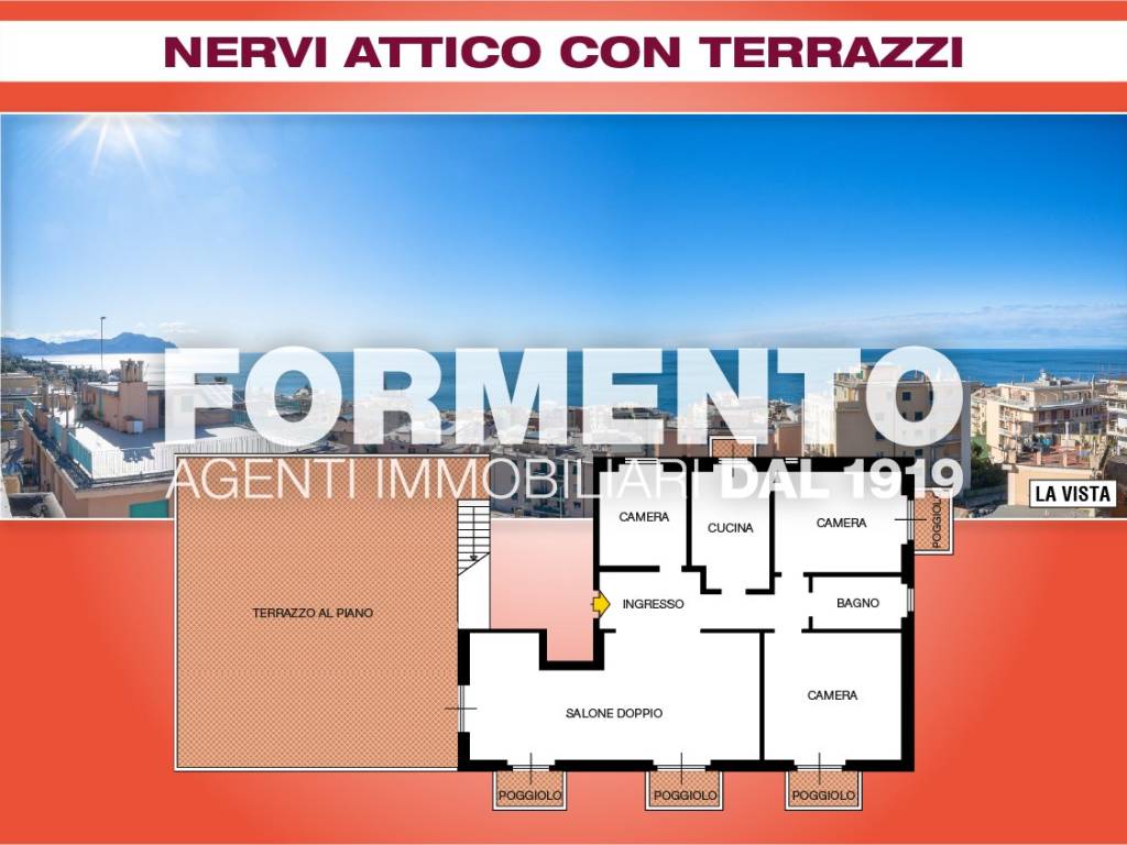 appartamento in vendita a Genova in zona Nervi