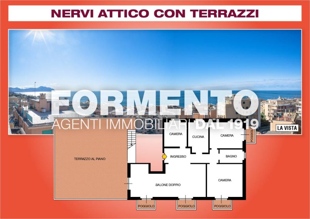 appartamento in vendita a Genova in zona Nervi