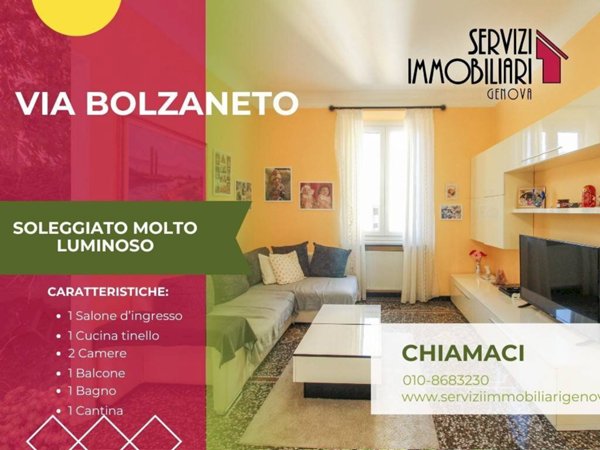 appartamento in vendita a Genova in zona Bolzaneto