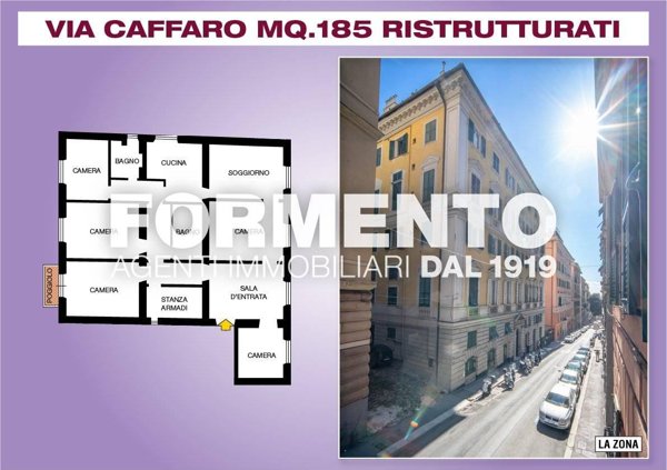 appartamento in vendita a Genova in zona Castelletto
