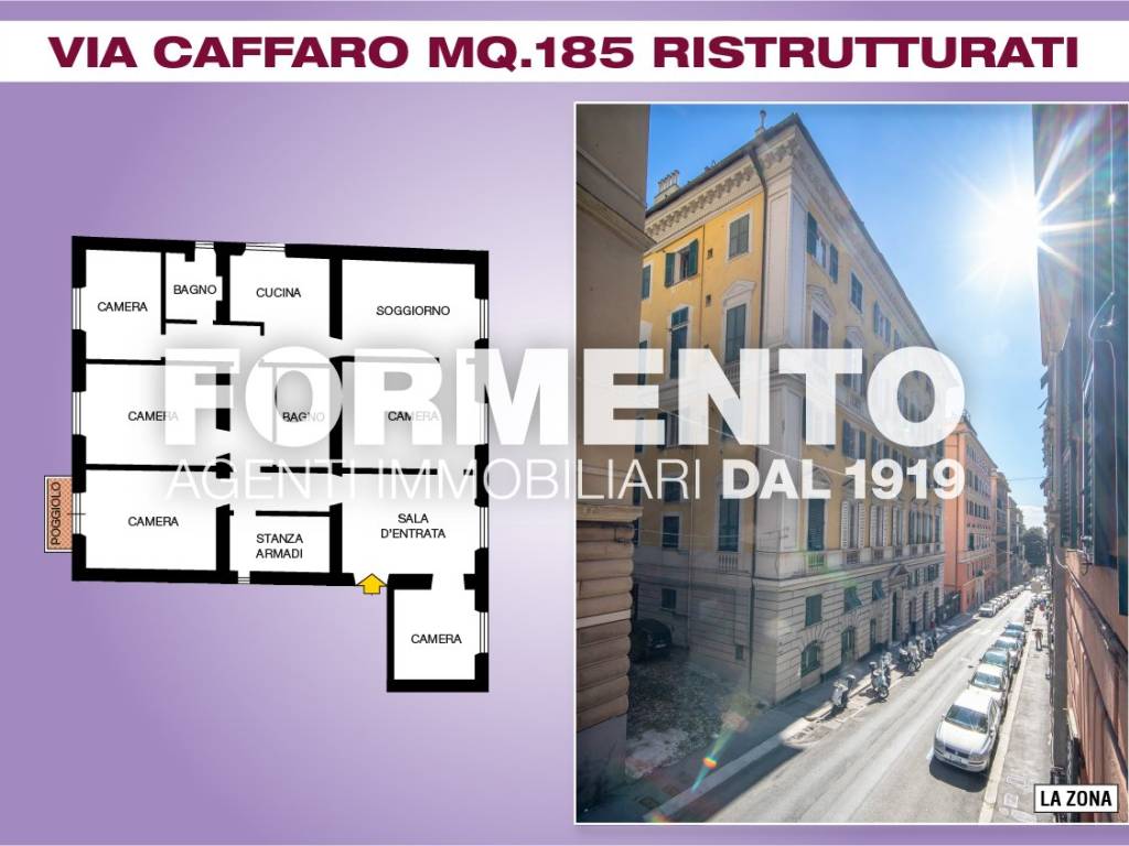 appartamento in vendita a Genova in zona Castelletto