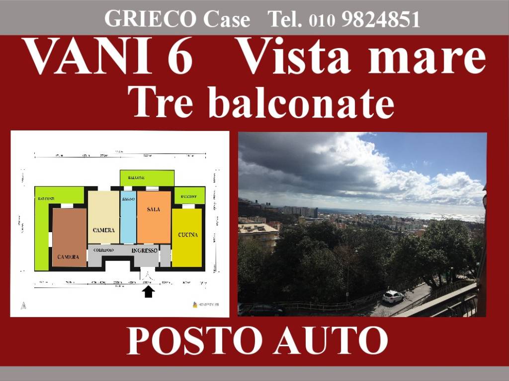 appartamento in vendita a Genova in zona San Fruttuoso