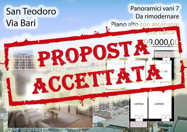 appartamento in vendita a Genova in zona Lagaccio / Granarolo