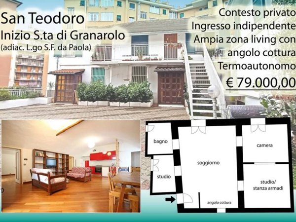 appartamento in vendita a Genova in zona DiNegro